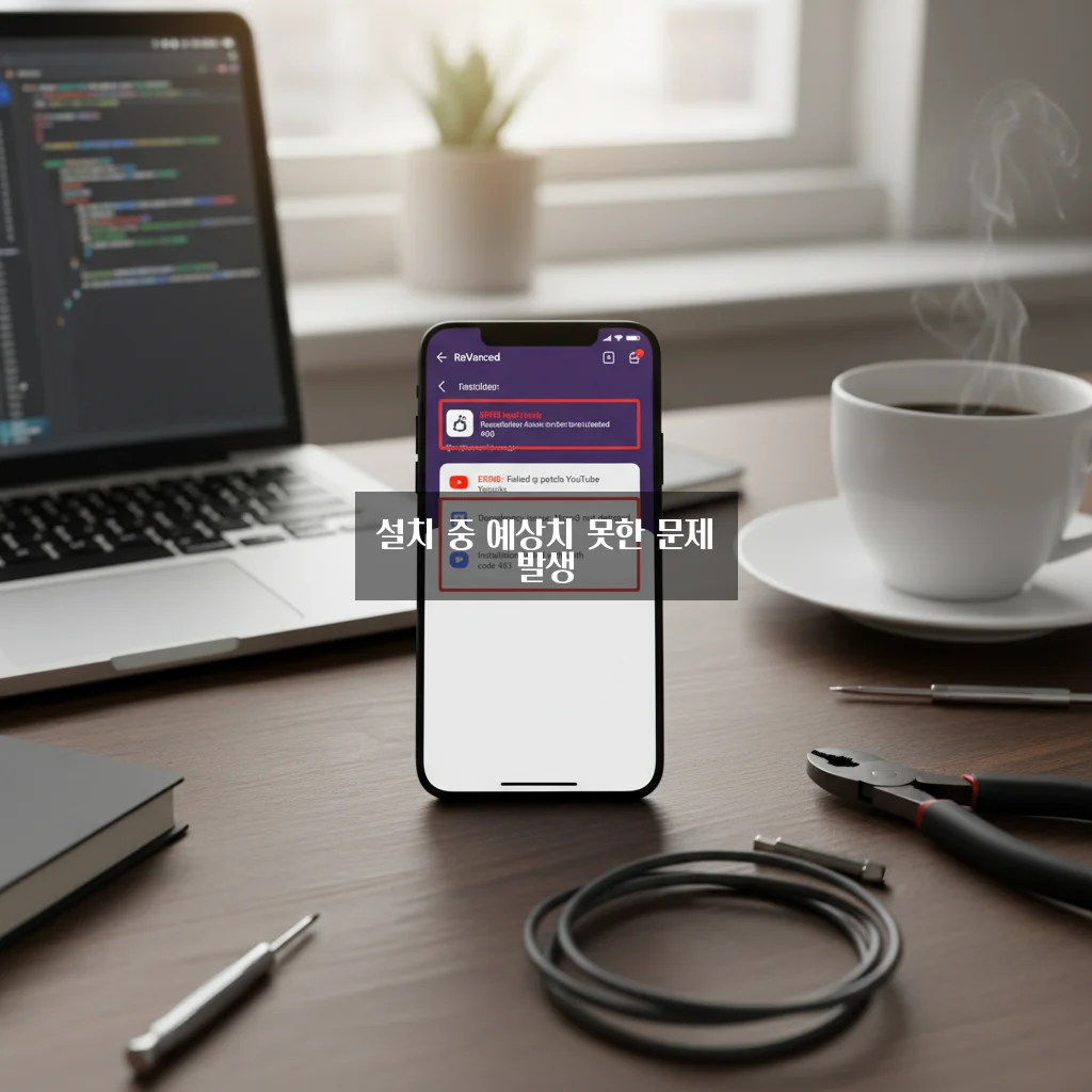 유튜브 밴스드 대체 앱 리밴스드 설치 오류 관련 이미지 2