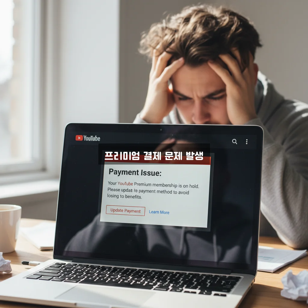 유튜브 프리미엄 우회 막힘 및 결제 수단 오류 관련 이미지 2