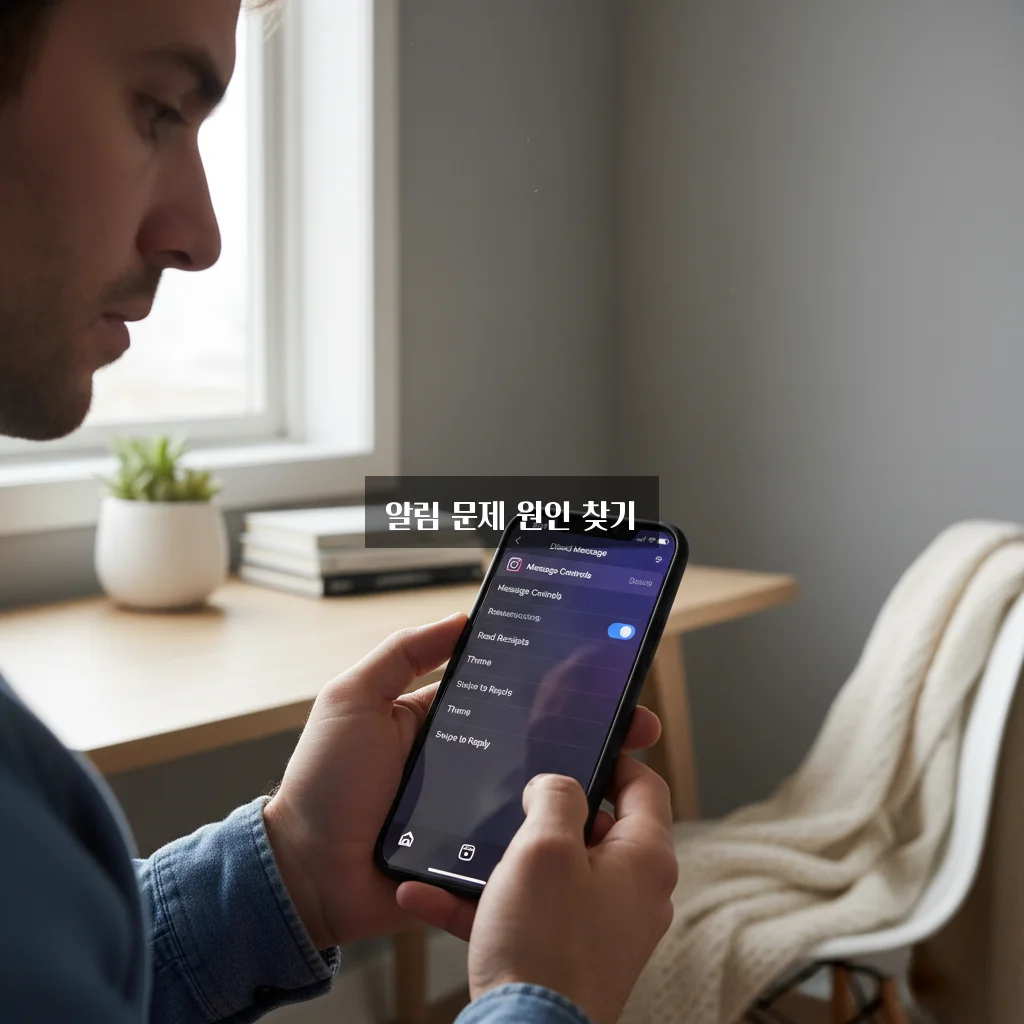인스타그램 DM 알림 안 옴 설정 체크 관련 이미지 2