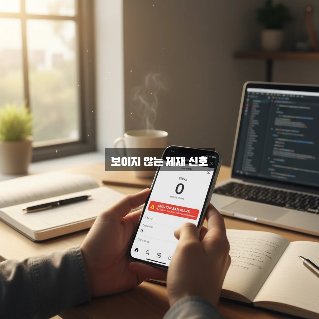 인스타그램 릴스 조회수 0 쉐도우밴 확인 관련 이미지 2