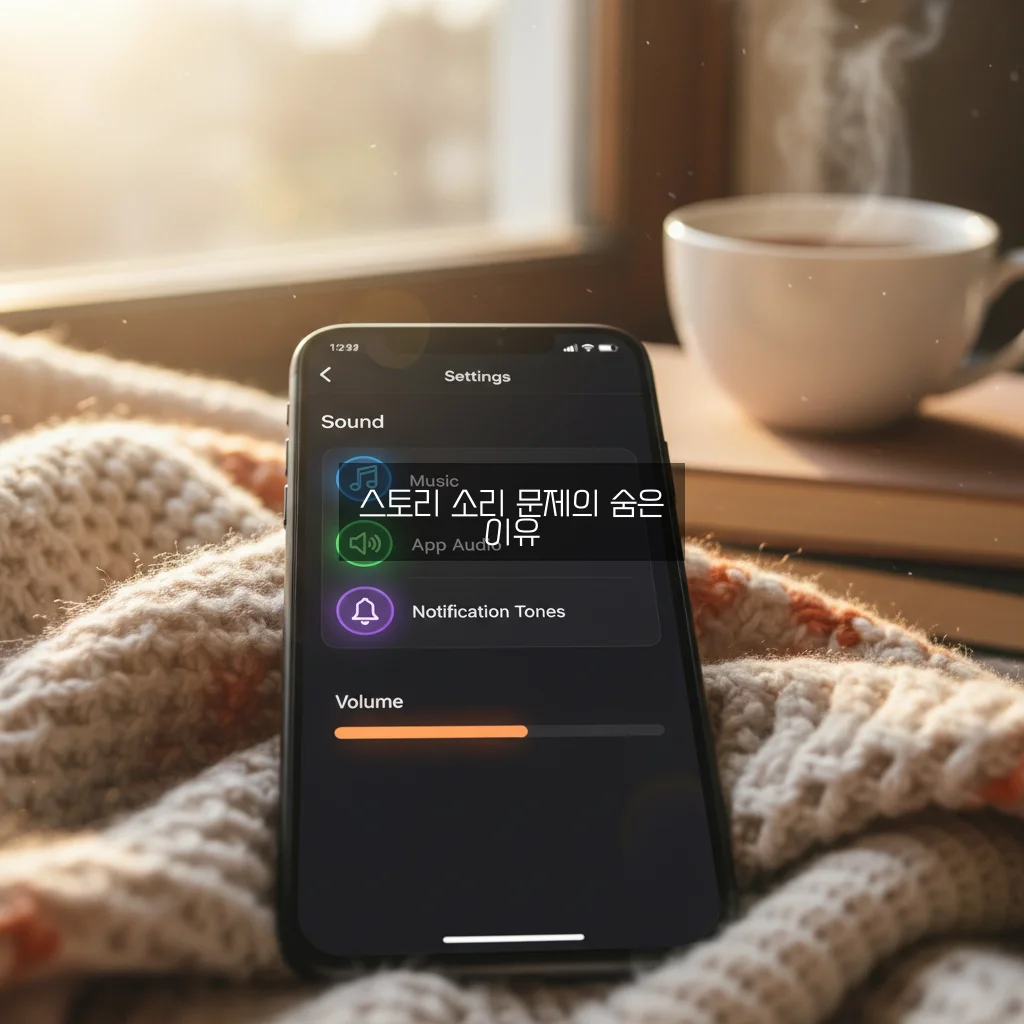 인스타그램 스토리 소리 안 남 해결 관련 이미지 2
