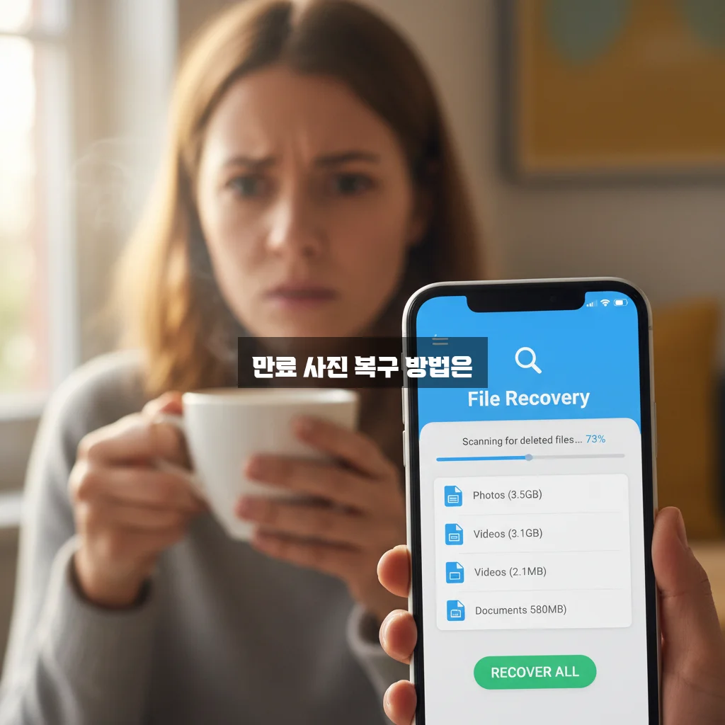 카카오톡 만료된 사진 파일 복구 가능할까? 관련 이미지 1