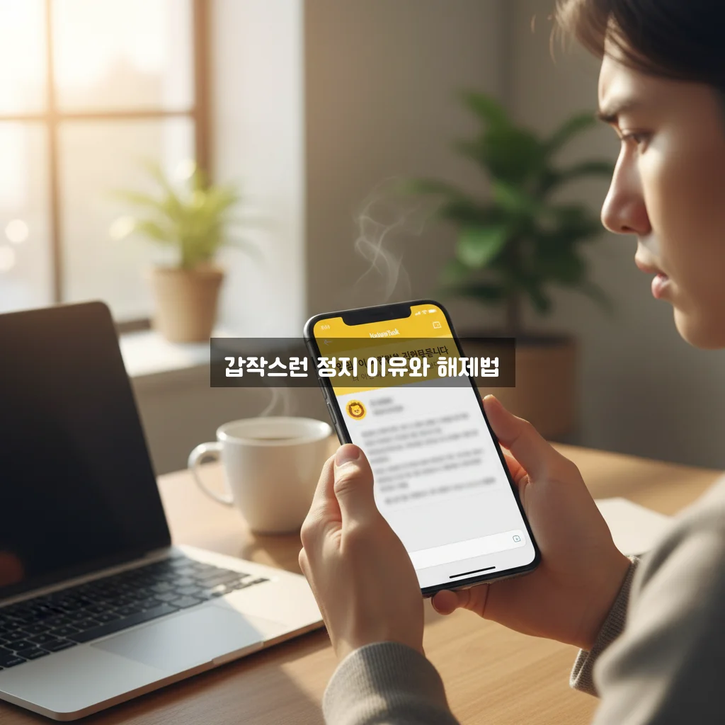 카카오톡 오픈채팅방 정지 사유 및 푸는 법 관련 이미지 3