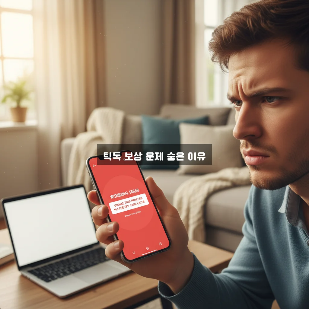 틱톡 라이트 포인트 출금 오류 및 친구 초대 실패 관련 이미지 1