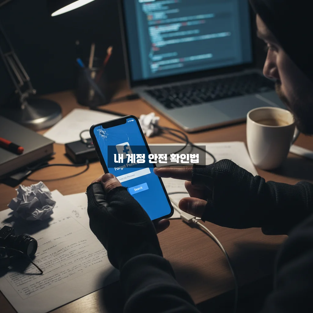 페이스북 해킹 계정 찾기 및 비밀번호 재설정 관련 이미지 2