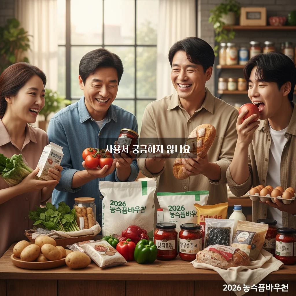 2026 농식품바우처 사용처 완벽 가이드 알아보기 관련 이미지 1