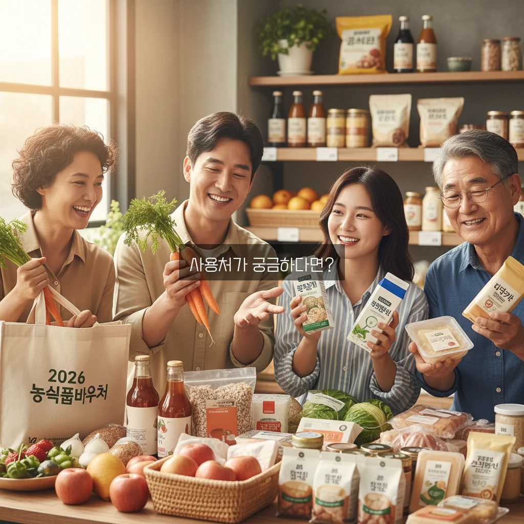 2026 농식품바우처 사용처 완벽 가이드 알아보기 관련 이미지 3