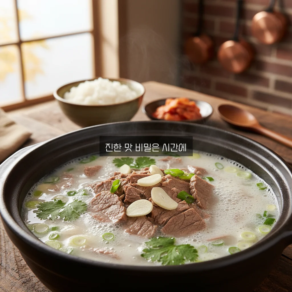 곰탕 끓이는 시간 관련 이미지 1