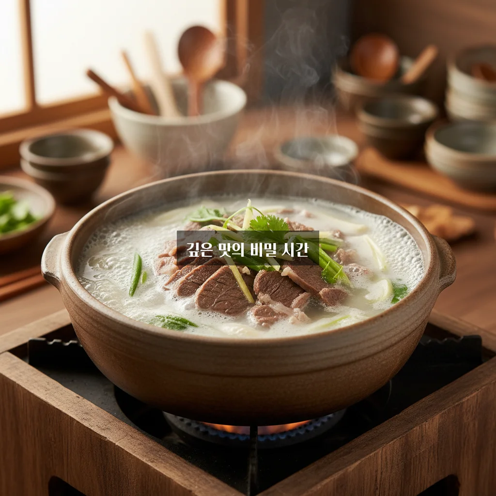 곰탕 끓이는 시간 관련 이미지 3