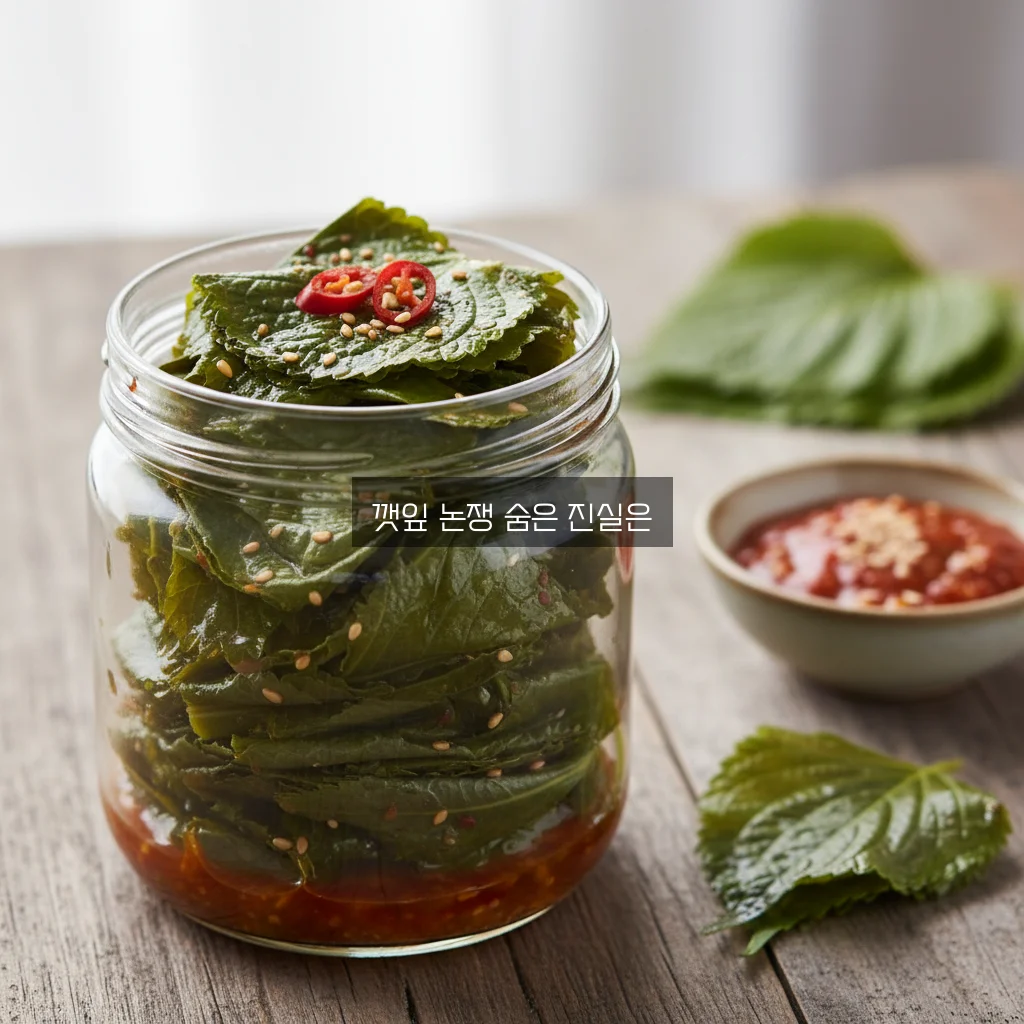 깻잎 논쟁? 깻잎 장아찌 만들기 관련 이미지 3