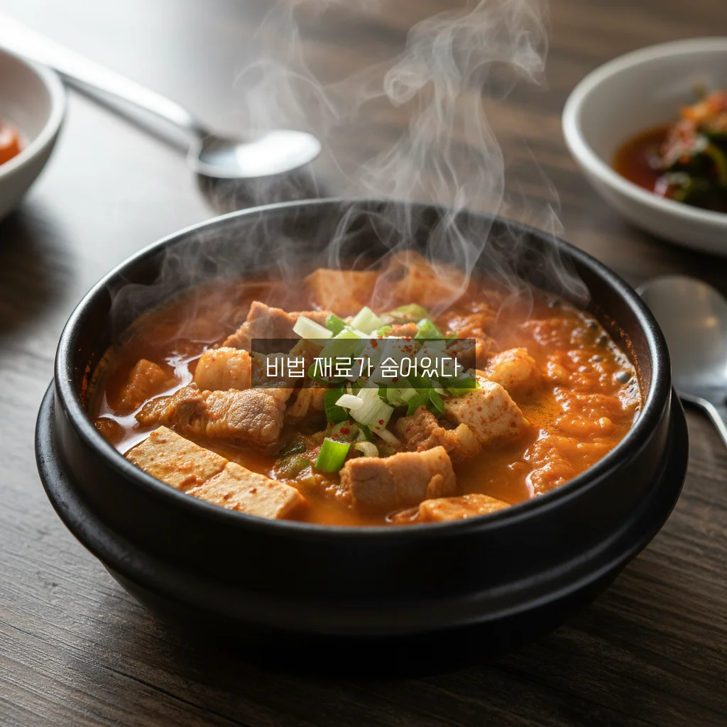 돼지고기 김치찌개 황금레시피 관련 이미지 1