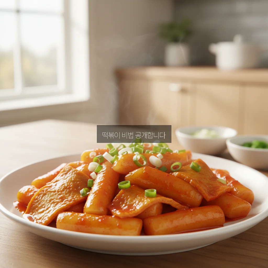 떡볶이 황금레시피 완벽 가이드: 신전과 엽떡 스타일로 즐기는 방법! 관련 이미지 1