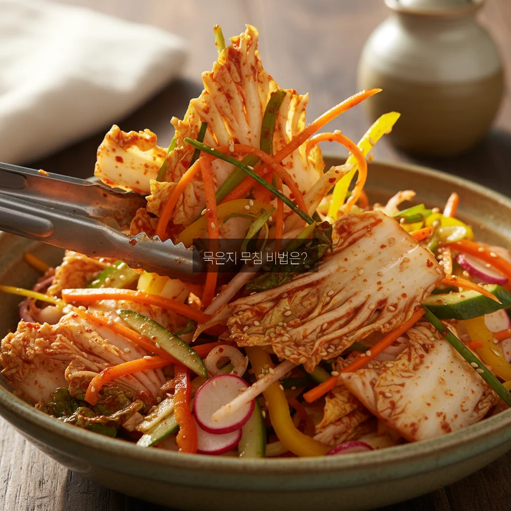 묵은지 씻은지 무침, 맛있게 만드는 방법 알아보기 관련 이미지 2