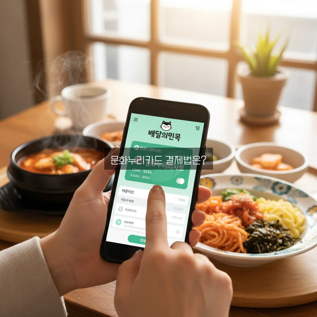 문화누리카드로 배달의민족 결제하는 완벽 가이드 관련 이미지 1