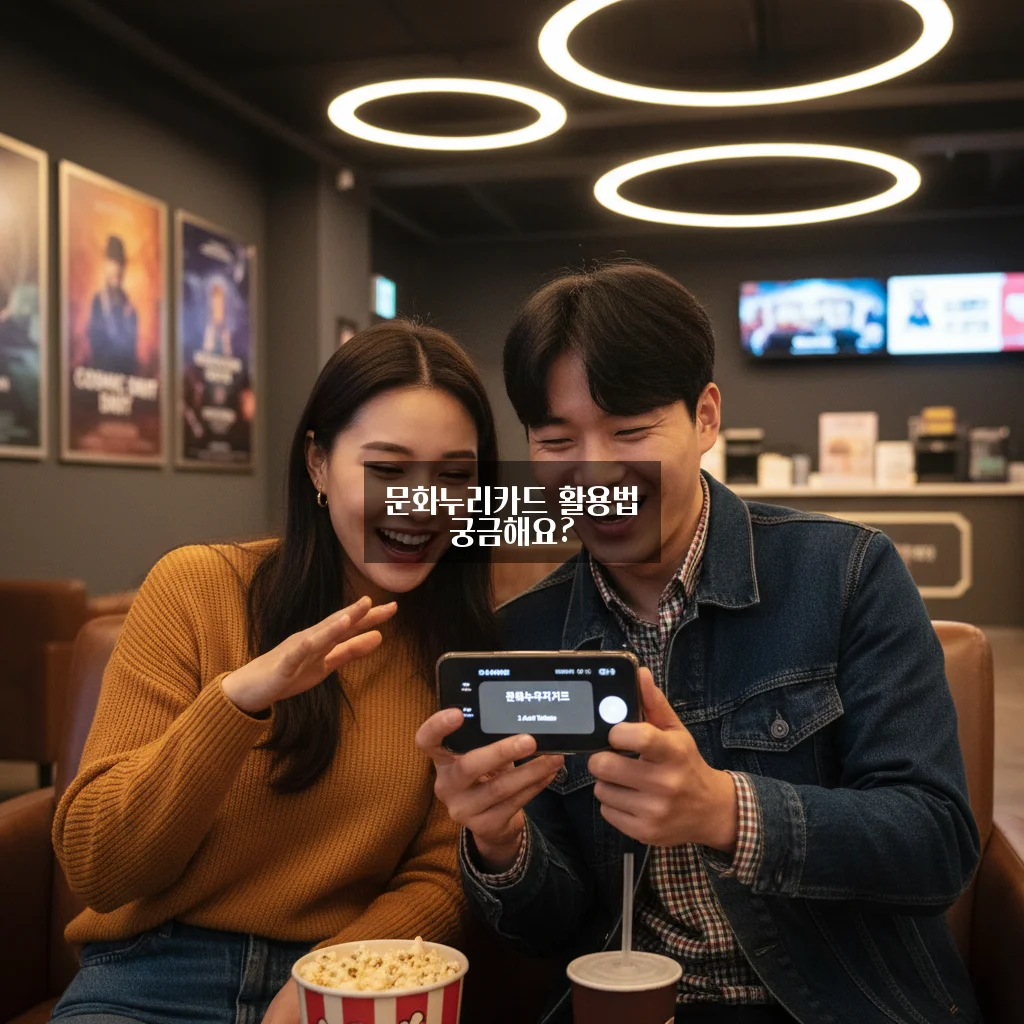 문화누리카드로 영화관 예매하는 완벽 가이드 관련 이미지 1