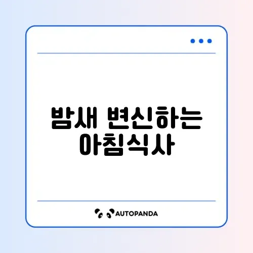 오트밀 먹는 법 (오버나이트 오트밀)