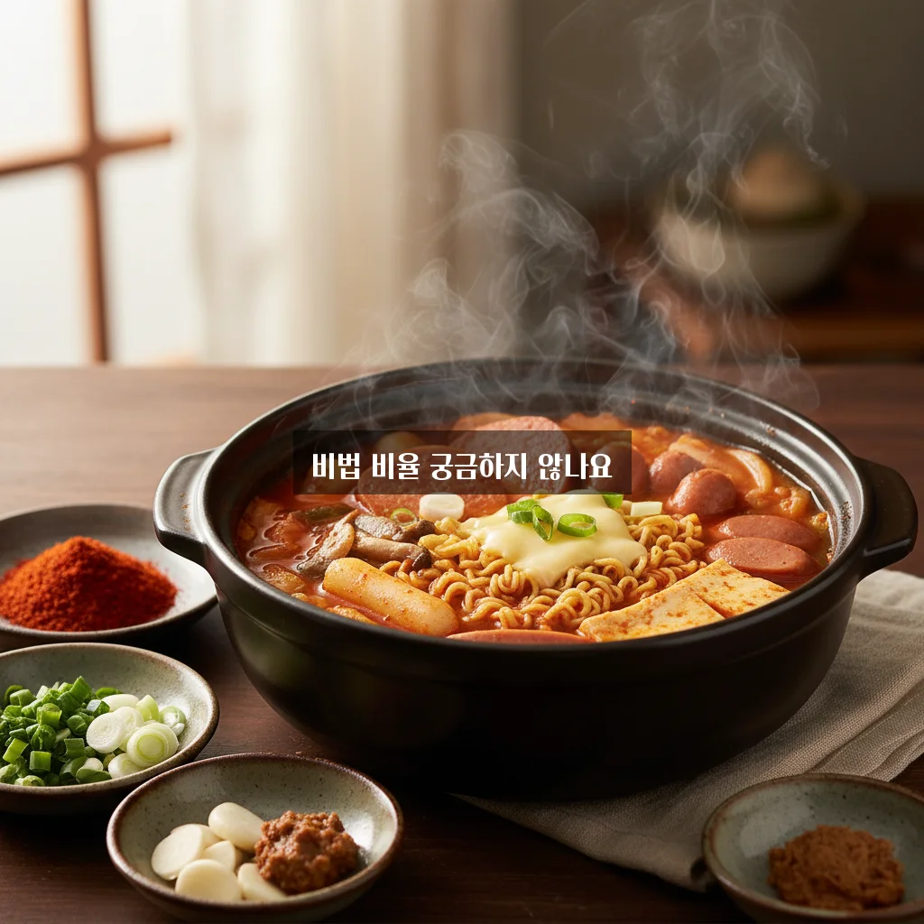 부대찌개 양념장 비율 관련 이미지 2