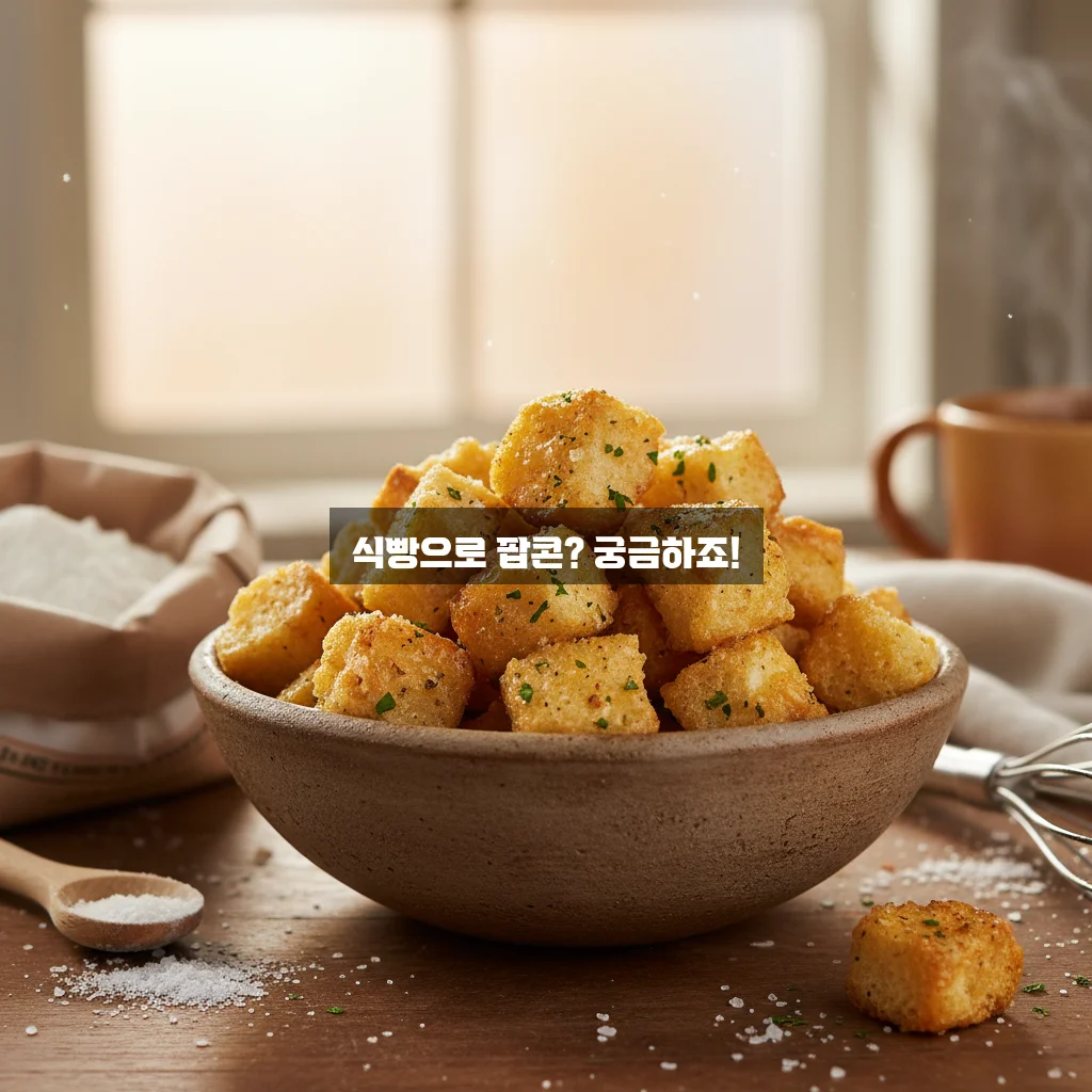 식빵 팝콘 만들기 완벽 가이드: 집에서 손쉽게 즐기는 간식! 관련 이미지 1