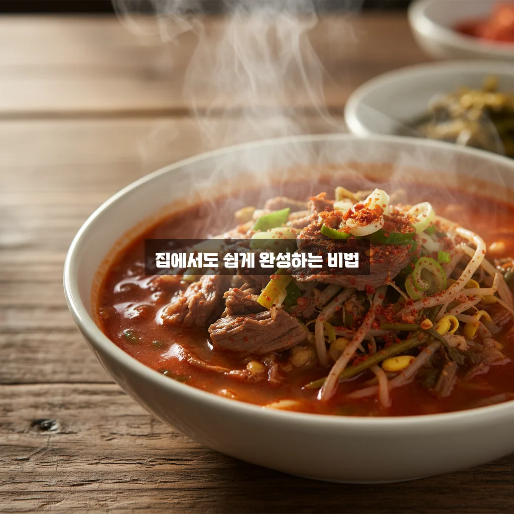 육개장 간단하게 끓이기 관련 이미지 2