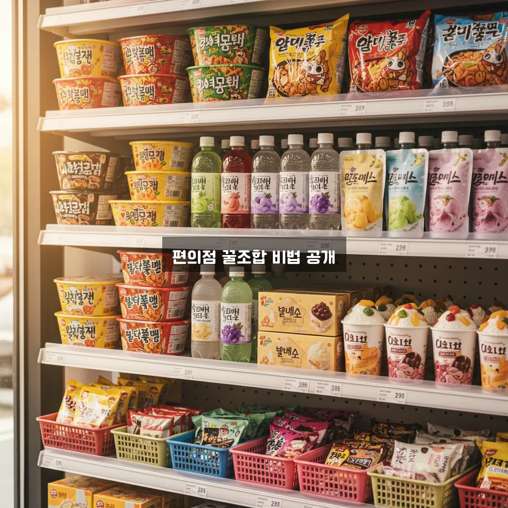 편의점 꿀조합 완벽 정리하기: 마크정식부터 다양한 추천 메뉴까지! 관련 이미지 2