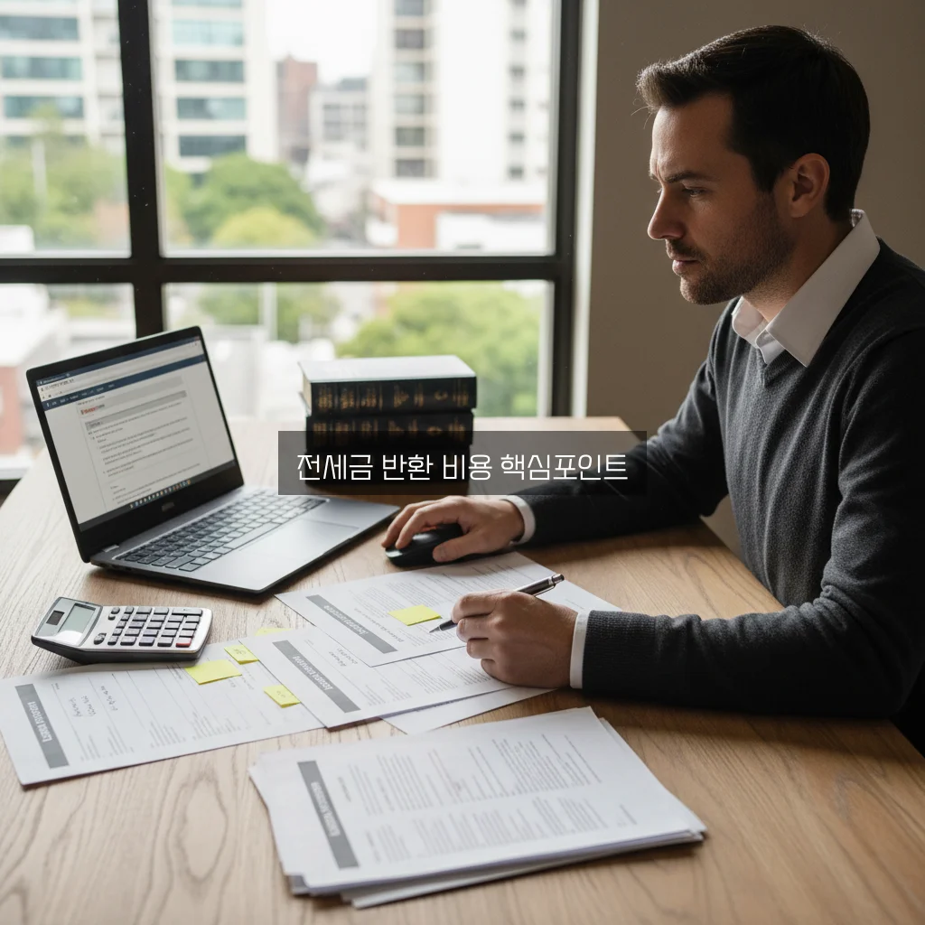 2026 전세 보증금 반환 소송 비용 완벽 정리 가이드 관련 이미지 3