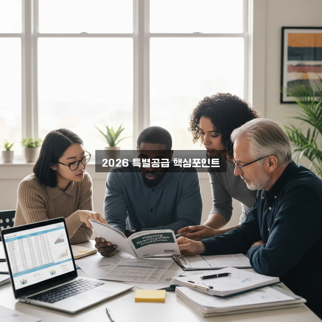 2026 특별공급 자격 수수료 완벽 정리 가이드 관련 이미지 3