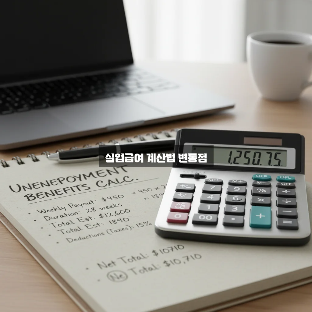 2026년 실업급여 지급액 계산과 해지 방법 완벽 정리 관련 이미지 1