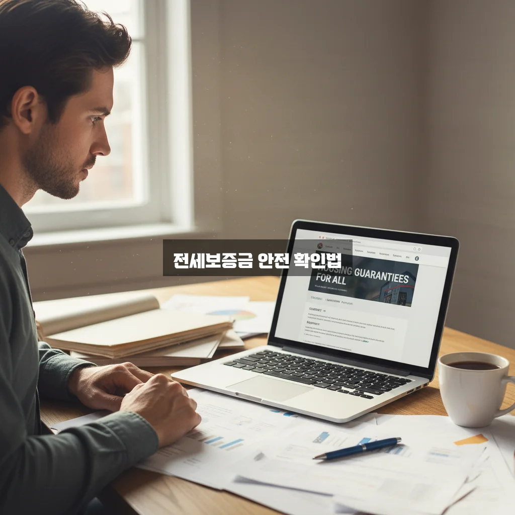 2026년 전세보증금반환보증 가입 조회 완벽 가이드 알아보기 관련 이미지 1