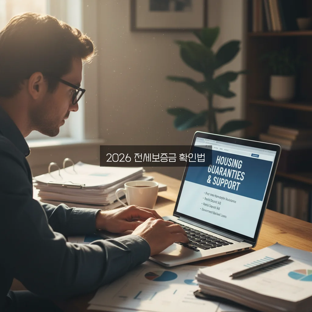 2026년 전세보증금반환보증 가입 조회 완벽 가이드 알아보기 관련 이미지 2