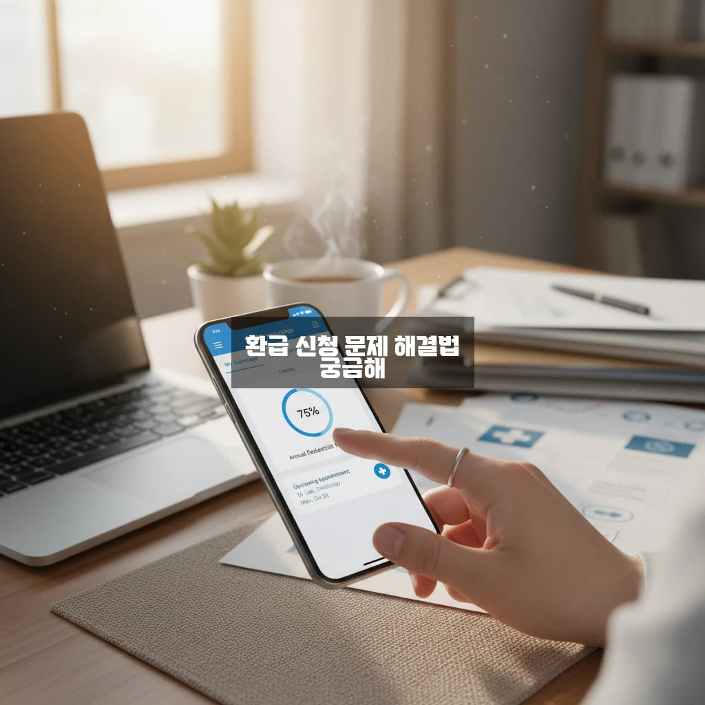 The건강보험 앱 환급금 신청 오류 완벽 정리 가이드 알아보기 관련 이미지 1