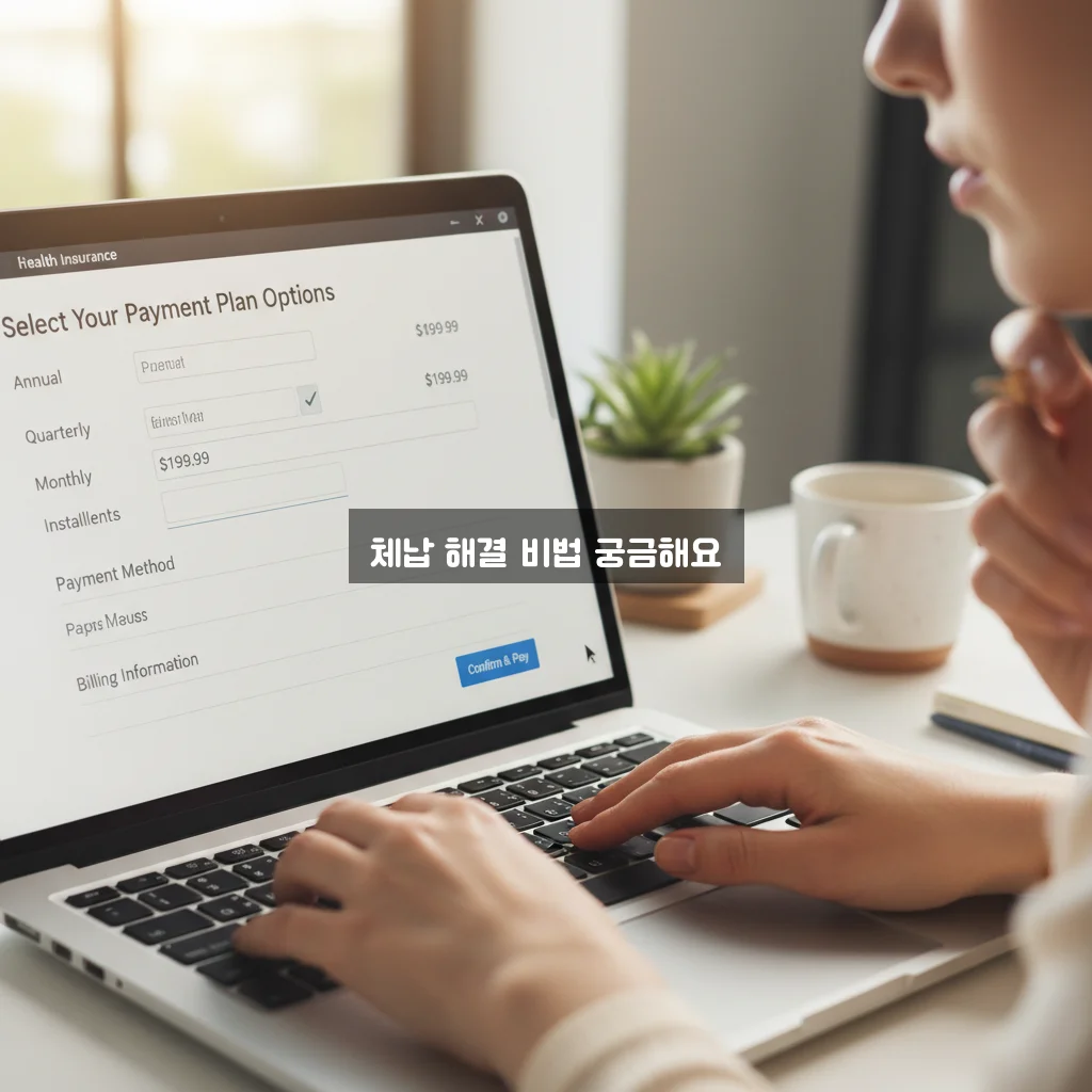건강보험료 체납분할납부 온라인 신청 완벽 가이드 알아보기 관련 이미지 2