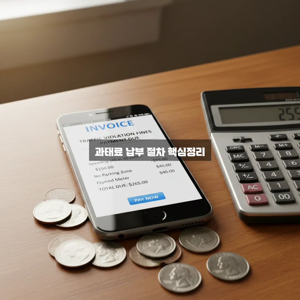 과태료 조회 납부 비용 단계별 완벽 정리 방법 관련 이미지 3