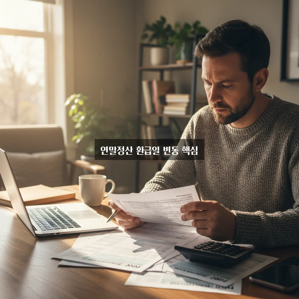 연말정산 환급일 변경 완벽 정리 가이드 알아보기 관련 이미지 1