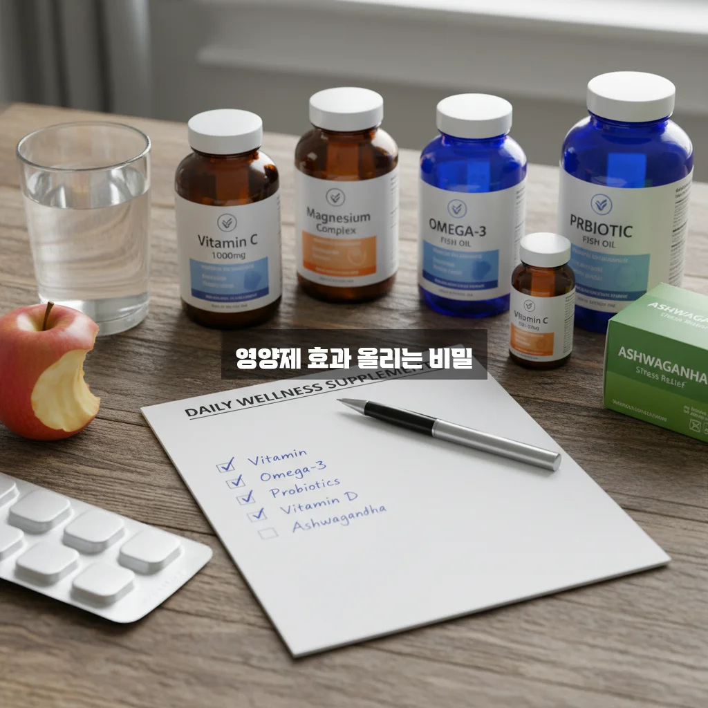 영양제 복용 순서 완벽 정리 체크리스트 알아보기 관련 이미지 3