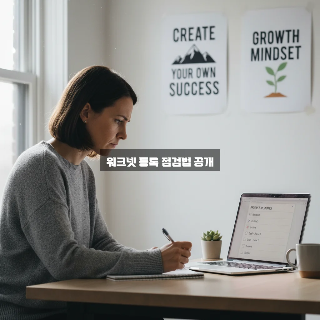 워크넷 구직등록 확인 방법 완벽 정리 체크리스트 알아보기 관련 이미지 1