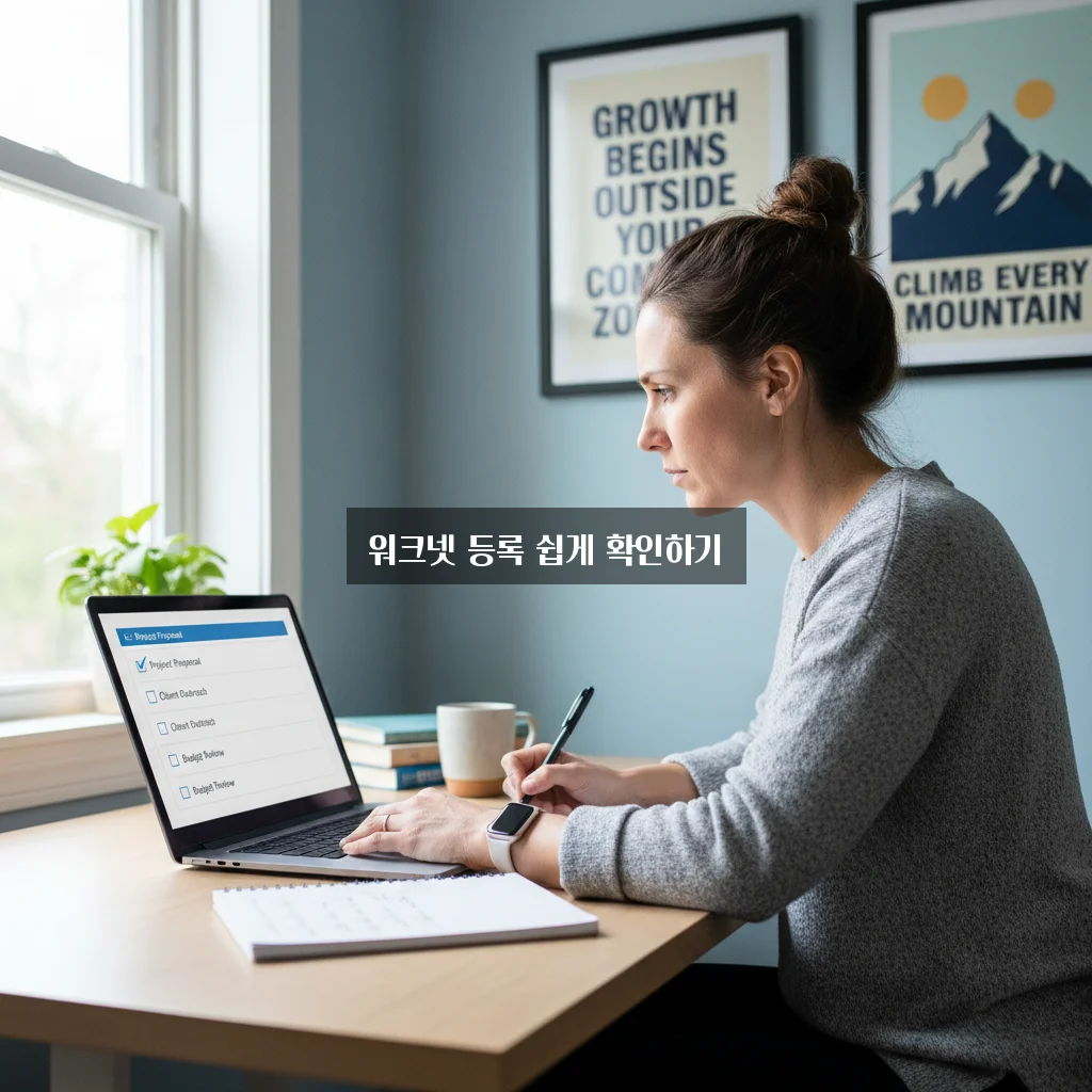 워크넷 구직등록 확인 방법 완벽 정리 체크리스트 알아보기 관련 이미지 3
