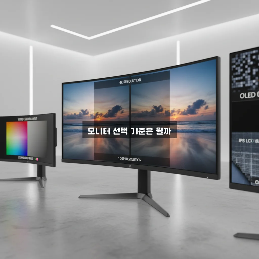 최신 모니터 비교 차이 완벽 정리 가이드 관련 이미지 3