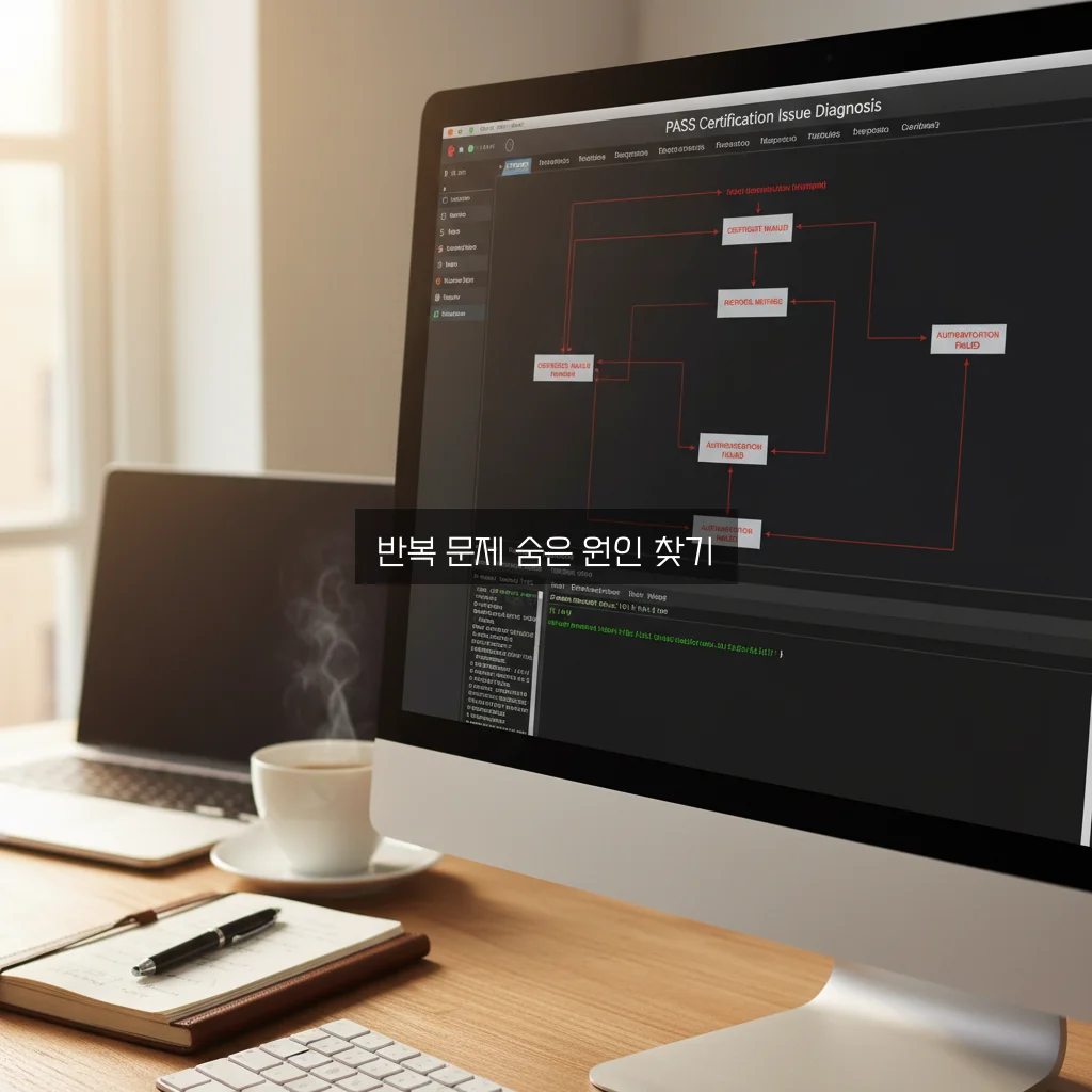 PASS 인증 화면 반복 문제 해결 방법 완벽 정리 관련 이미지 2