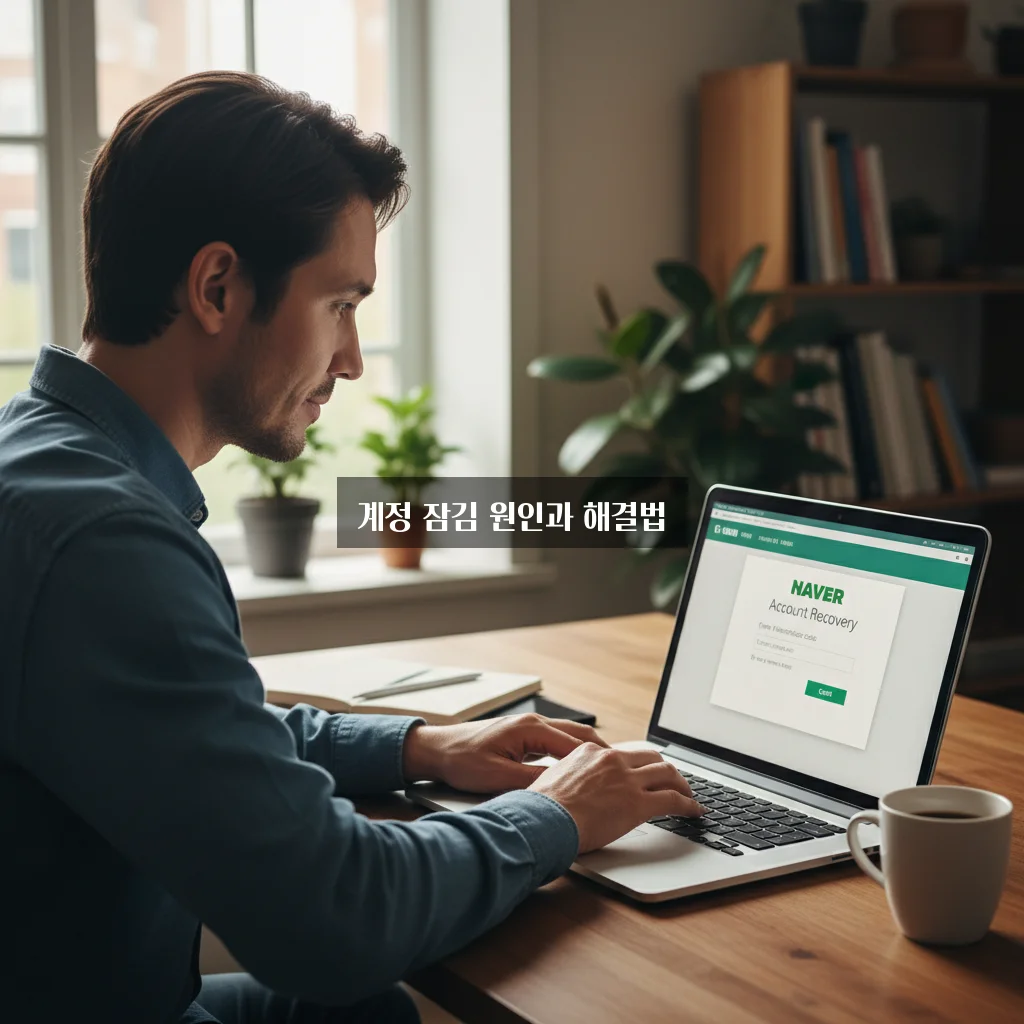 네이버 계정 잠김 해제하는 완벽 가이드 알아보기 관련 이미지 1