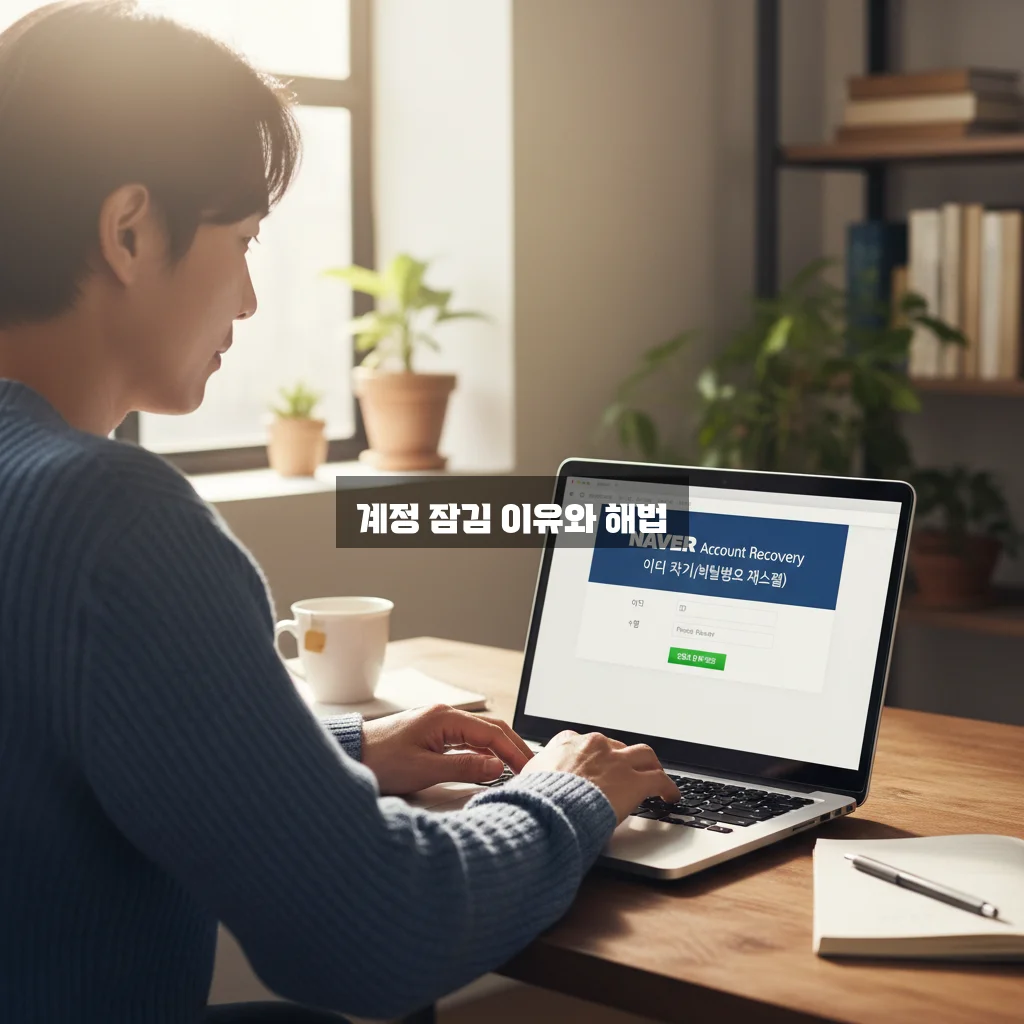 네이버 계정 잠김 해제하는 완벽 가이드 알아보기 관련 이미지 2
