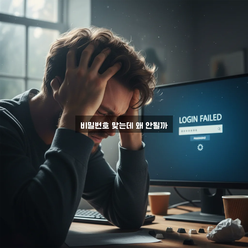 네이버 비밀번호 맞는데 로그인 실패, 해결 방법 완벽 정리 관련 이미지 1