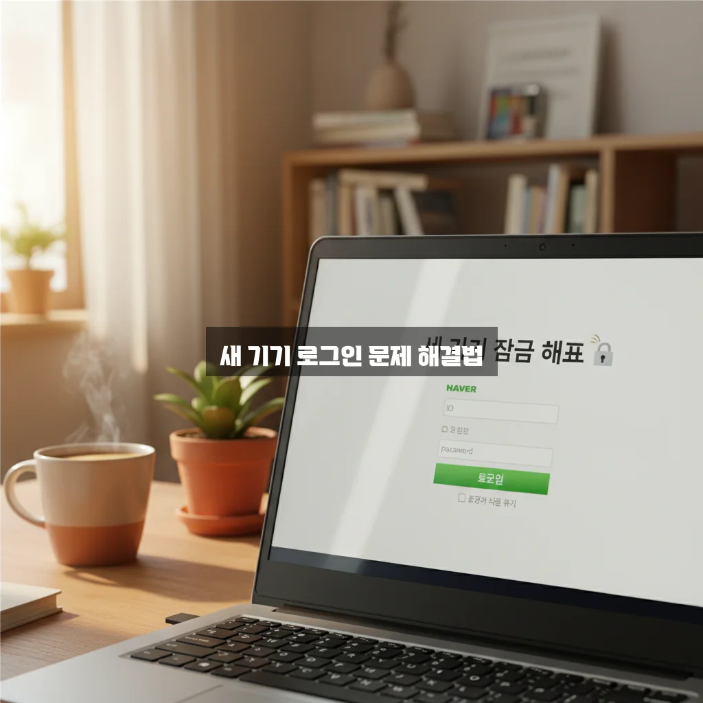 네이버 새 기기 로그인 차단 해제 방법 완벽 가이드 관련 이미지 2