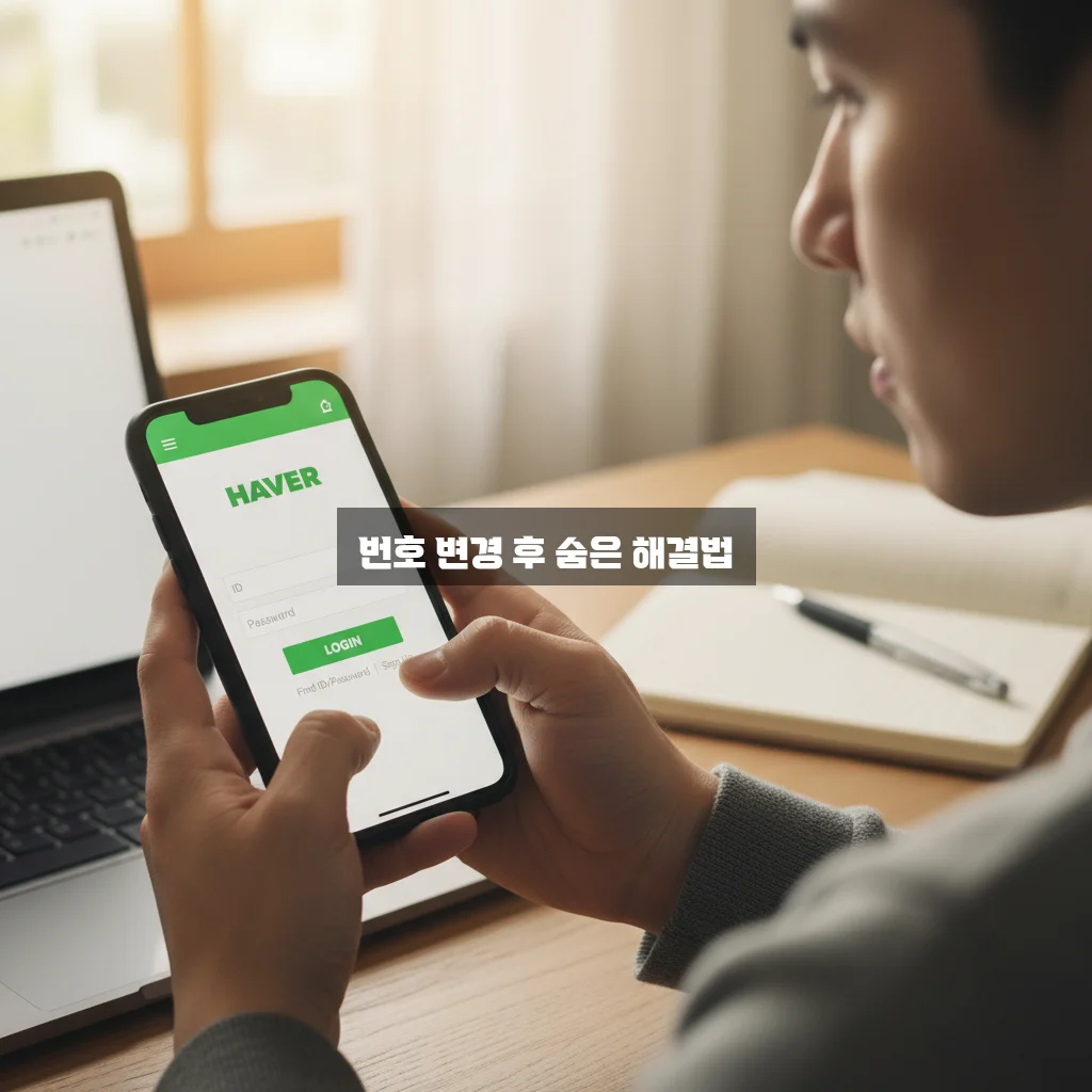 네이버 휴대폰 번호 변경 후 로그인 문제 완벽 정리 방법 관련 이미지 1