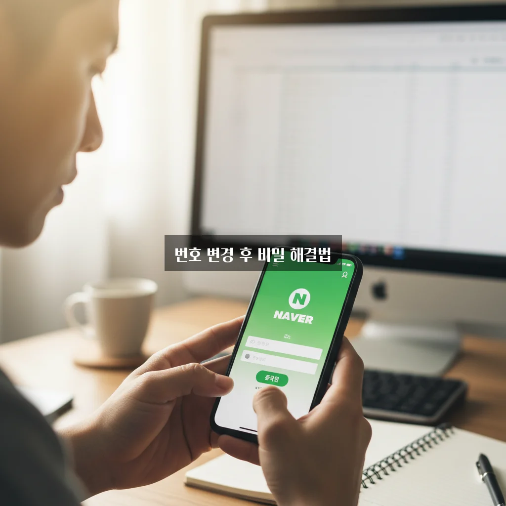 네이버 휴대폰 번호 변경 후 로그인 문제 완벽 정리 방법 관련 이미지 2