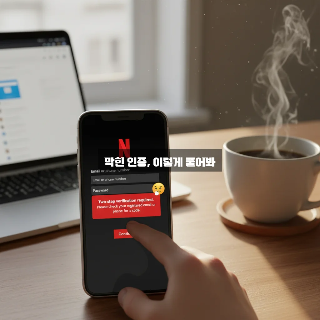 넷플릭스 2단계 인증 막힐 때 쉽고 빠른 해결법 완벽 정리 관련 이미지 3