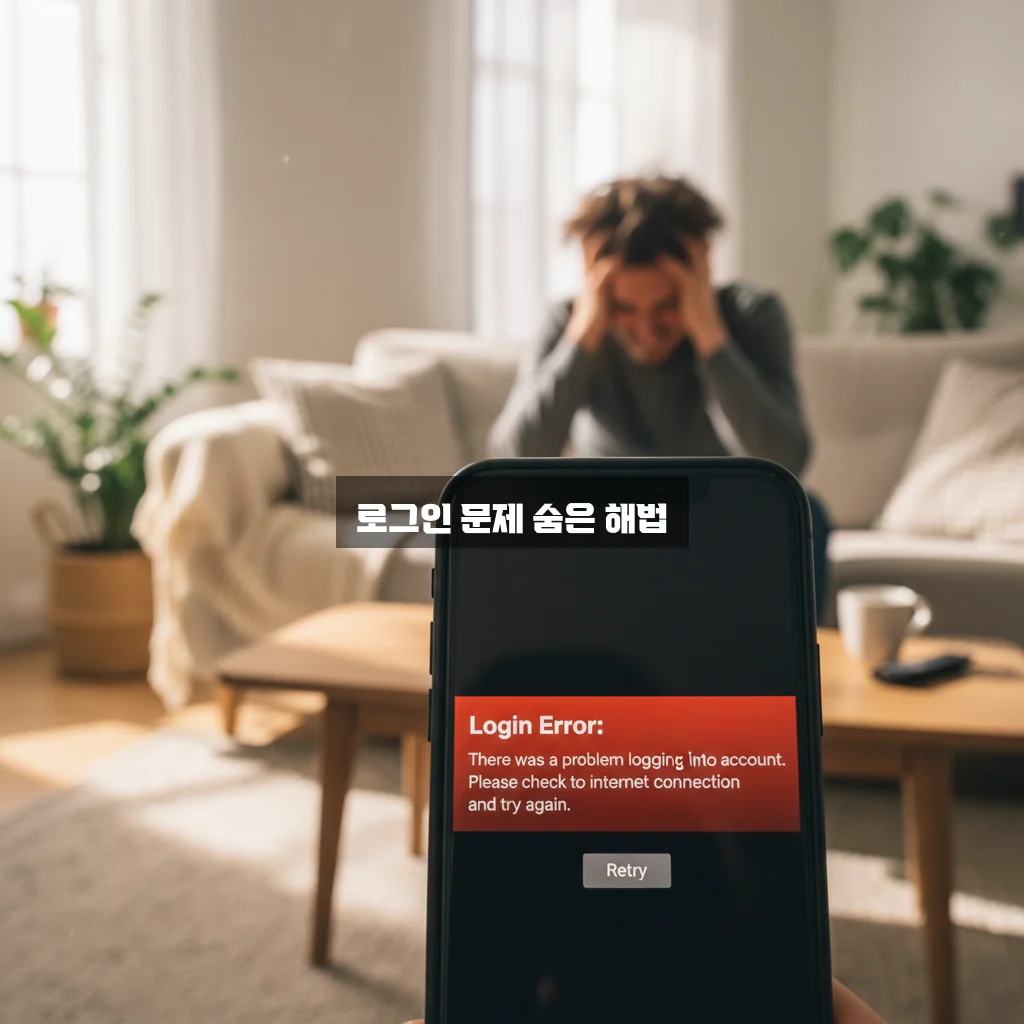 넷플릭스 간편로그인 오류 해결 완벽 가이드 알아보기 관련 이미지 1
