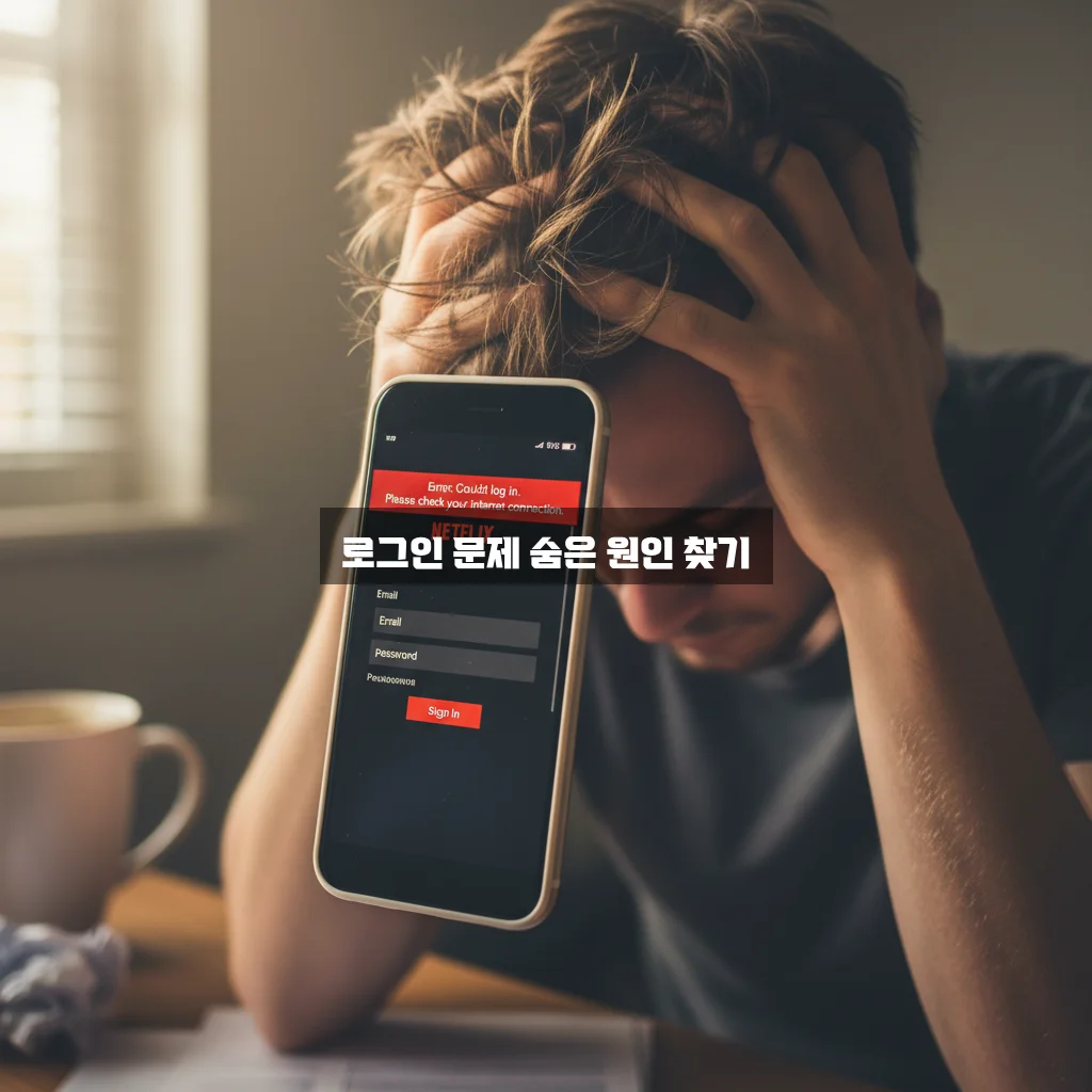 넷플릭스 로그인 안될 때 해결 방법 완벽 정리 관련 이미지 1