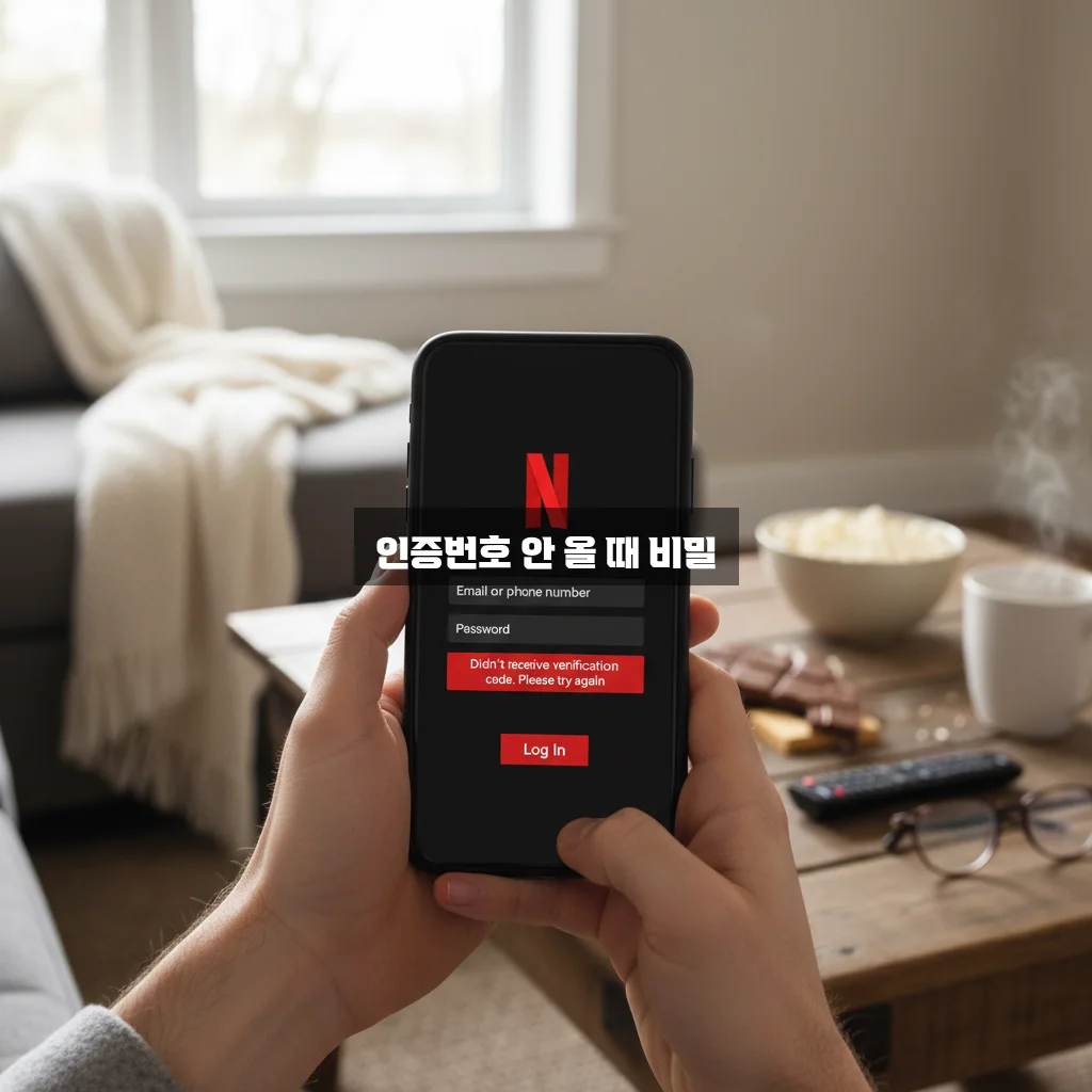 넷플릭스 인증번호가 안 올 때 해결 방법 완벽 정리 관련 이미지 2