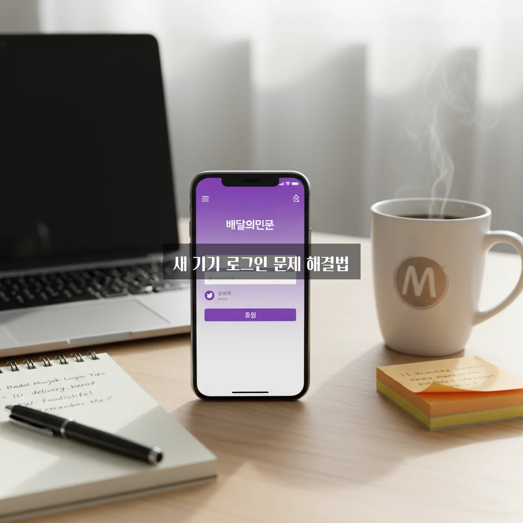 배달의민족 새 기기 로그인 차단 해제 완벽 가이드 관련 이미지 3