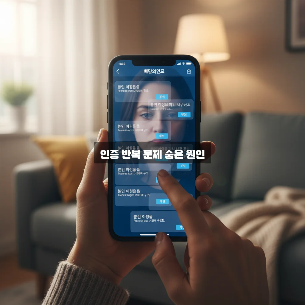 배달의민족 인증 화면이 반복될 때 해결 방법 완벽 정리 관련 이미지 1